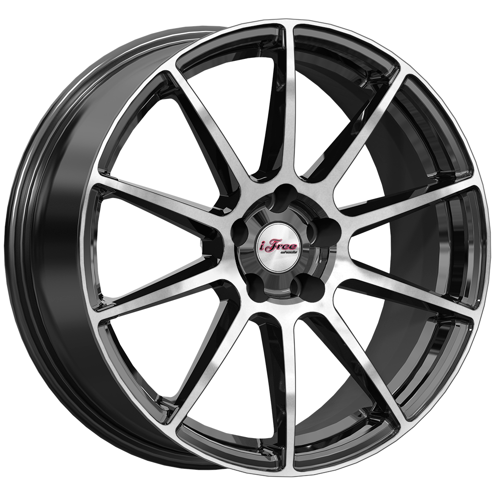 Диски iFree Винзор 7x18/5x108 D60.1 ET33 IFREE-BLEK-DZHEK