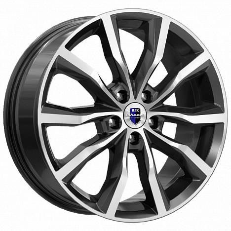 Диски K&K Портер 7.5x18/5x110 D67.1 ET40 K-AND-K-ALMAZ-CHERNYY