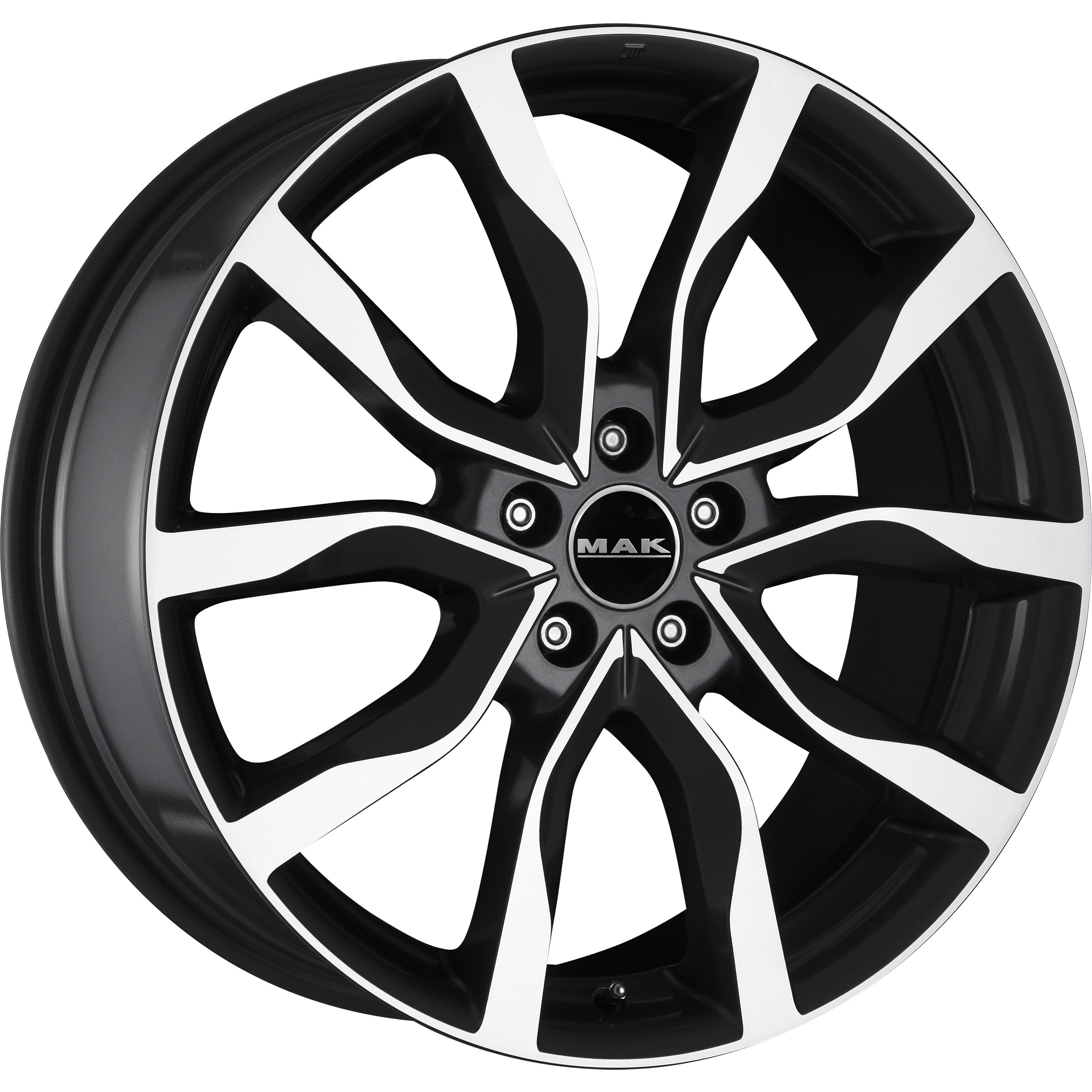 Диски Mak Highlands 9x21/5x108 D63.3 ET38.5 MAK-BLACK-MIRROR