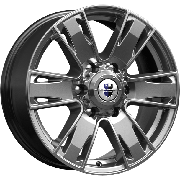 Диски K&K Севенна 7x17/6x139.7 D100.1 ET38 K-AND-K-DARK-PLATINUM